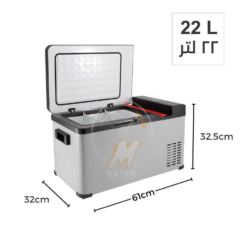 22 Liter - Portable Car Freezer