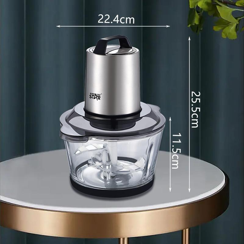 Glass Bowl Multi-Functional Quick Food Chopper