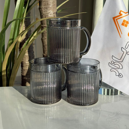 Luxury Black Tea Cups - Set Of 3