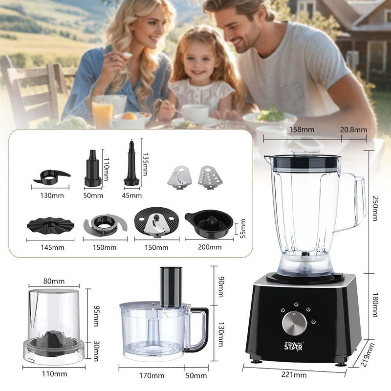 10 in 1 Multifunctional Food Processor Blender