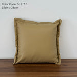 Garden Set Leather Back Pillows