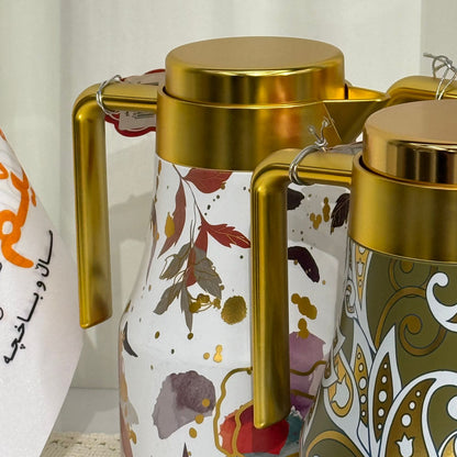 تەرموسی جاو قاوەی نەخشدار