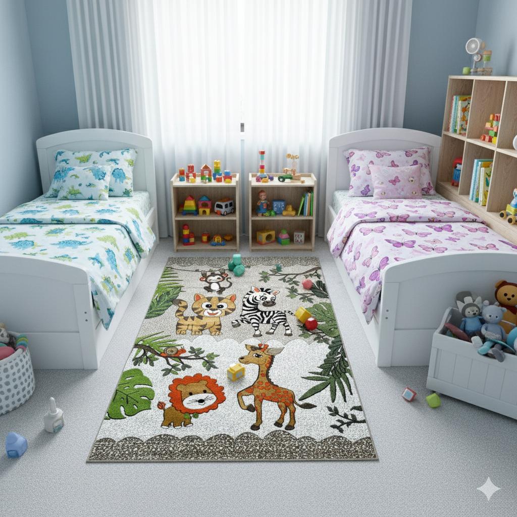 2.25x1.5m Modern Carpets - Cut & Loop Collection