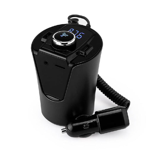 Multifunctional Cup-Shaped Car FM Transmitter