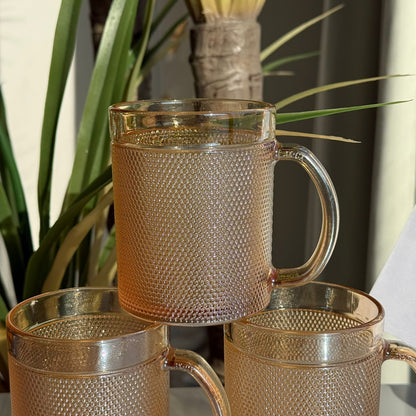 کوپی چای شووشەی ڕەسەن و شیک - سێتی ٣