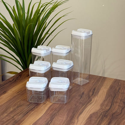7 Piece Air-Tight Food Storage Container Set