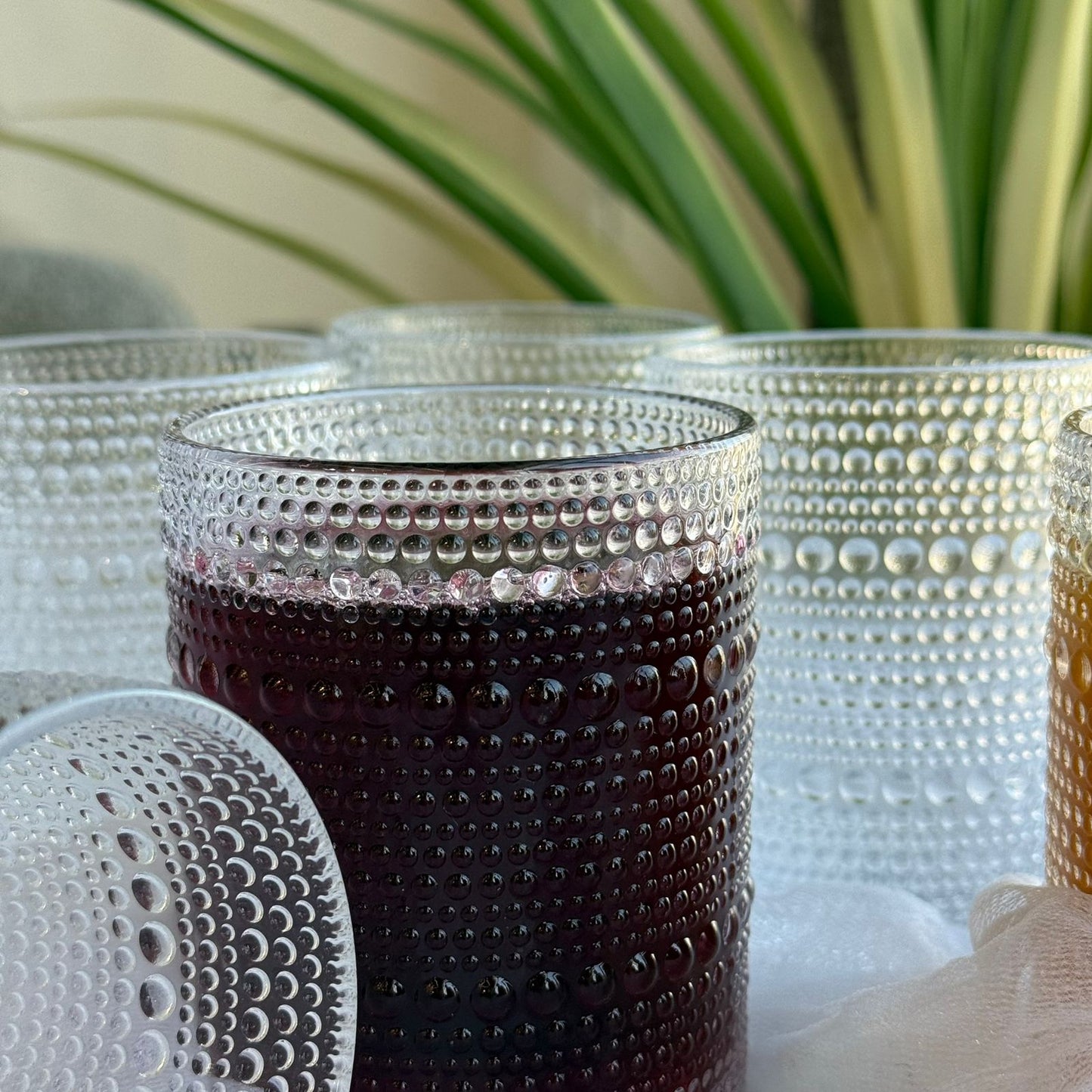 Modern Clear Glassware Set