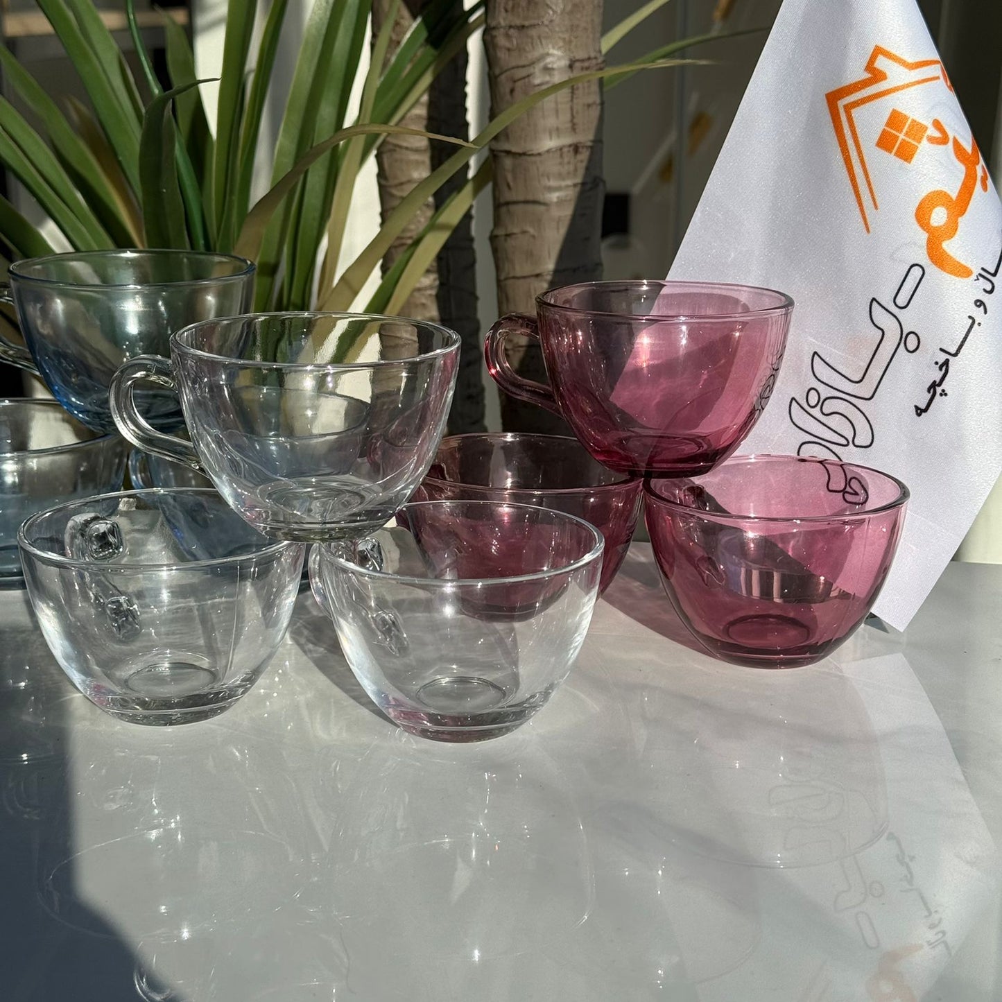 کوپی چای شووشەیی ڕەسەن