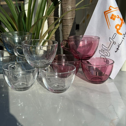 کوپی چای شووشەیی ڕەسەن