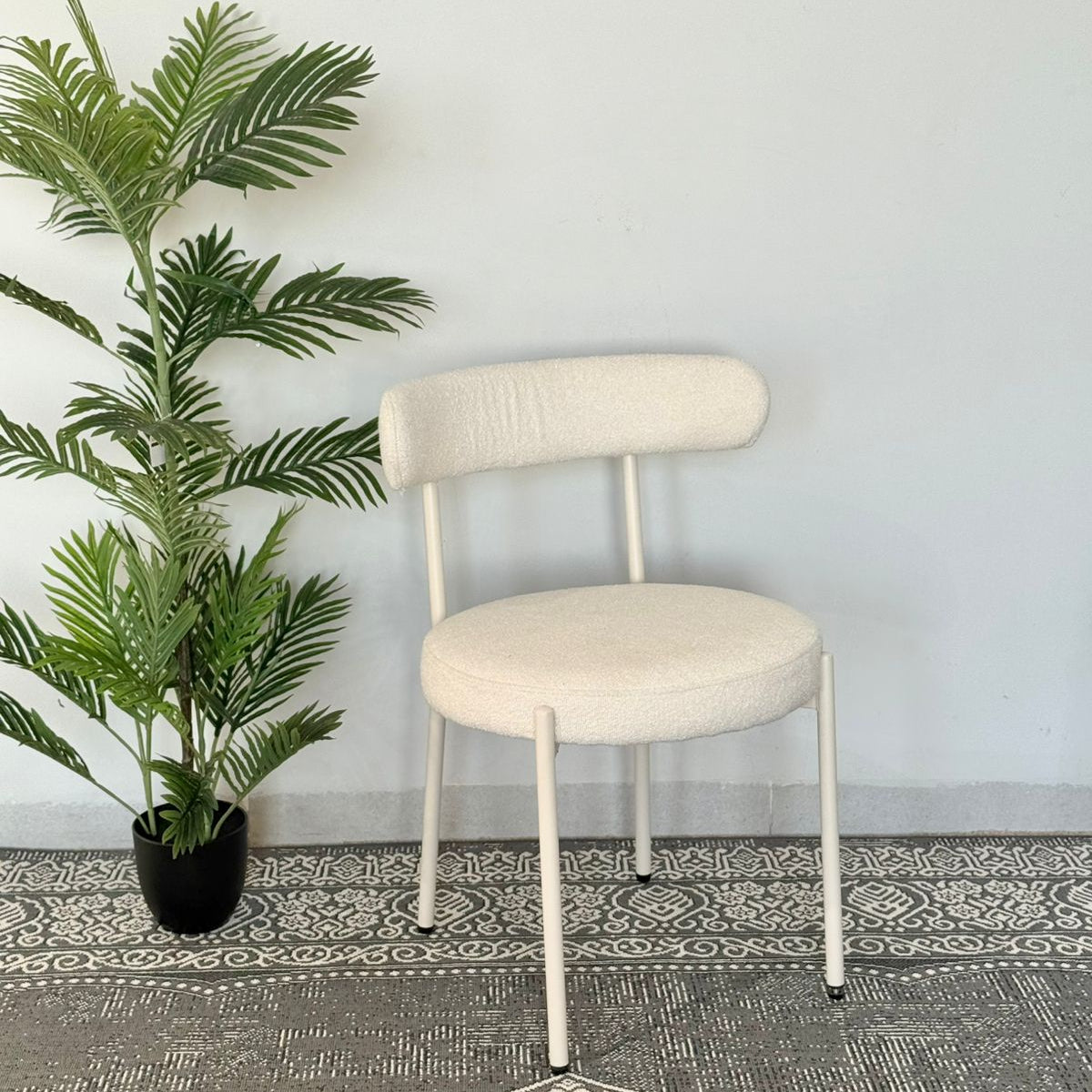 Tina Modern Metal Indoor Chair