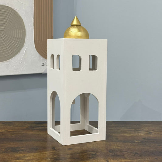 Gold Dome Minaret Table Lantern