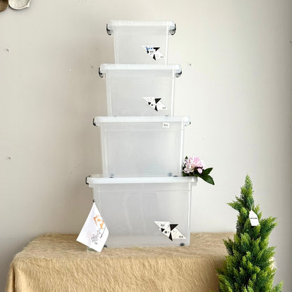 صناديق تخزين بلاستيكية متعددة الاستخدامات