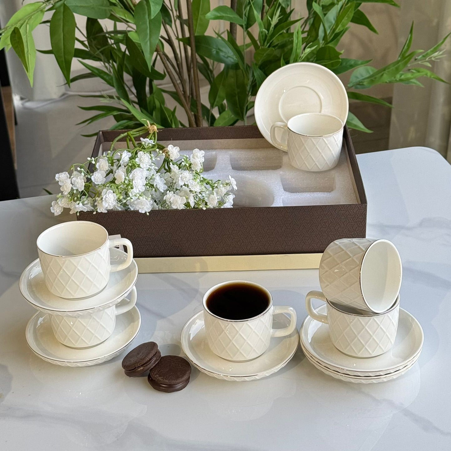 Elegant Coffee Cup Set
