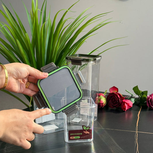 دەفری هەڵگرتنی خۆراک بە ٣ قەبارە