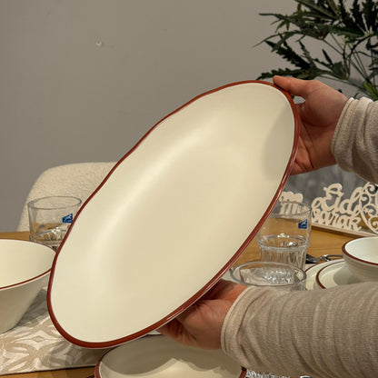 Modern Luxury Melamine Dinnerware Collection