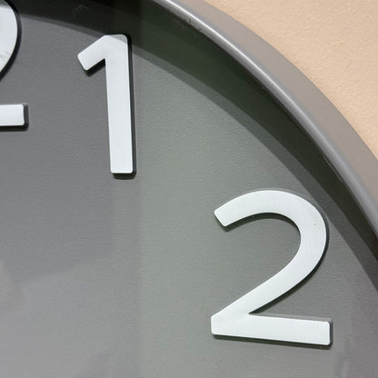 Round Wall Clock With Large Numbers