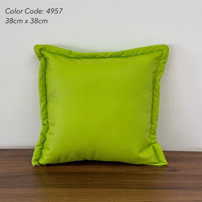 Garden Set Leather Back Pillows