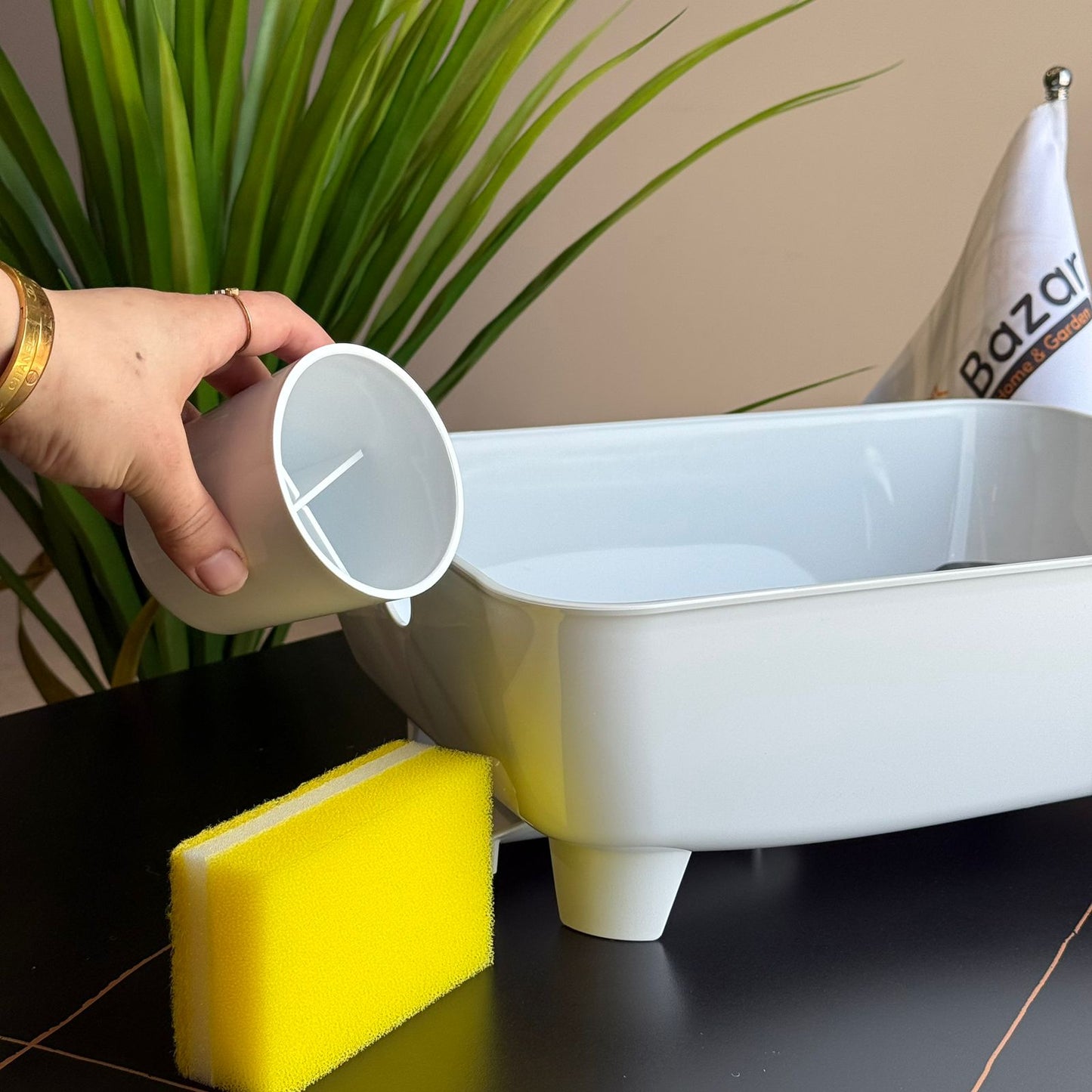 ڕەفەی قاپ وشککردنەوەی چێشتخانە- جوان و کارا