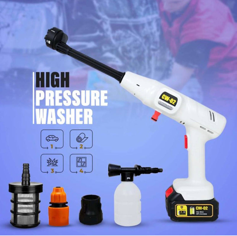 Cordless Rechargeable High Pressure Car Washer