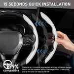 Universal Carbon Fiber Steering Wheel Cover