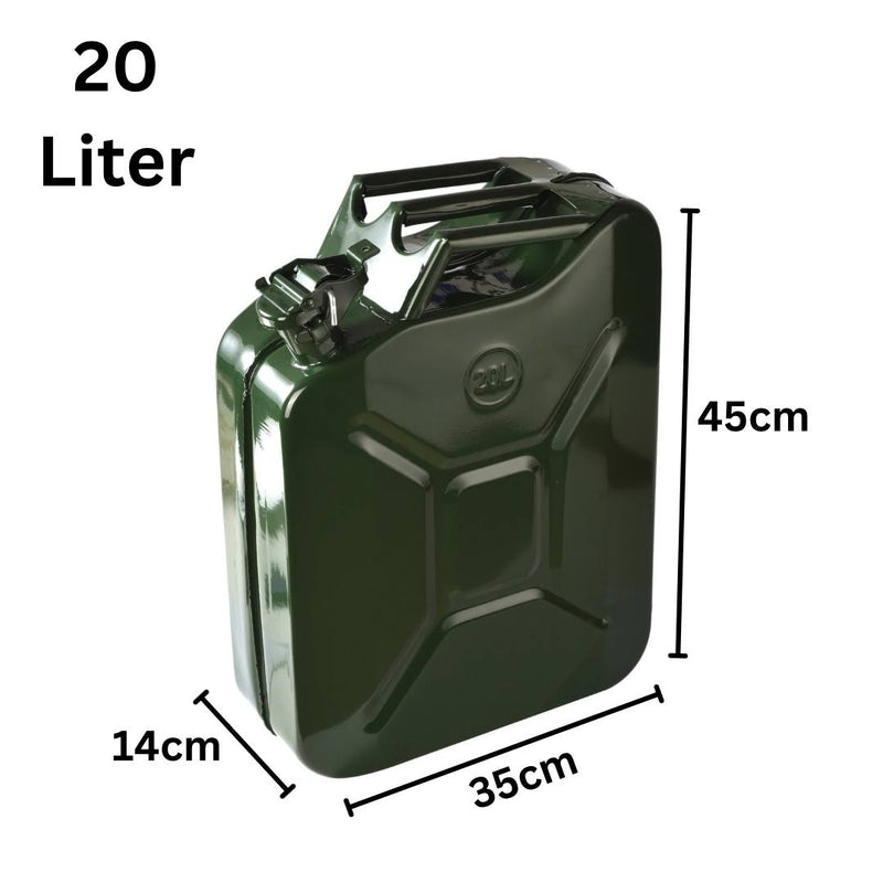 20L Metal Gas Can with Spout System