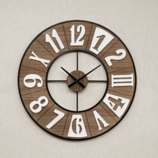 Wooden Wall Mounted Clock
