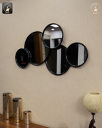 مرآة حائط بتصميم الفقاعات