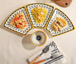 Reunion Ceramic Combination Tableware Platter Dish Set