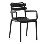 PC-186F Outdoor Arm Rest Plastic Chairs