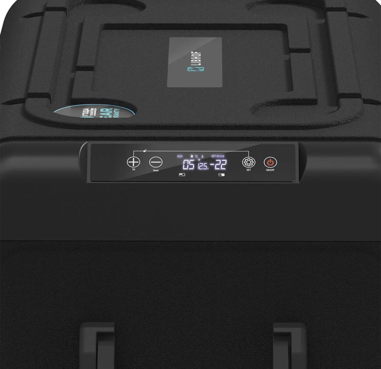 W-55 VIP Liter - Portable Car Black Cooler Box