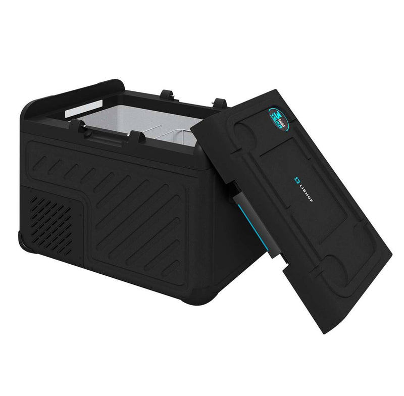 W-40 VIP Liter - Portable Car Black Cooler Box