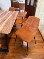 Egan Shesham Table & Luna Chairs Indoor Set