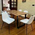 Egan Shesham Table & Luna Chairs Indoor Set