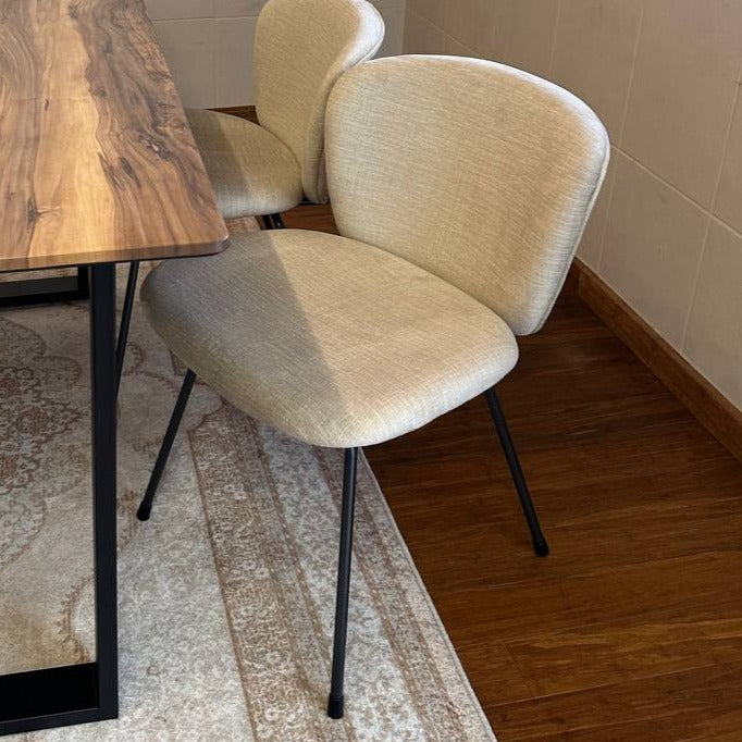 Modern Bell Fabric Dining Chair