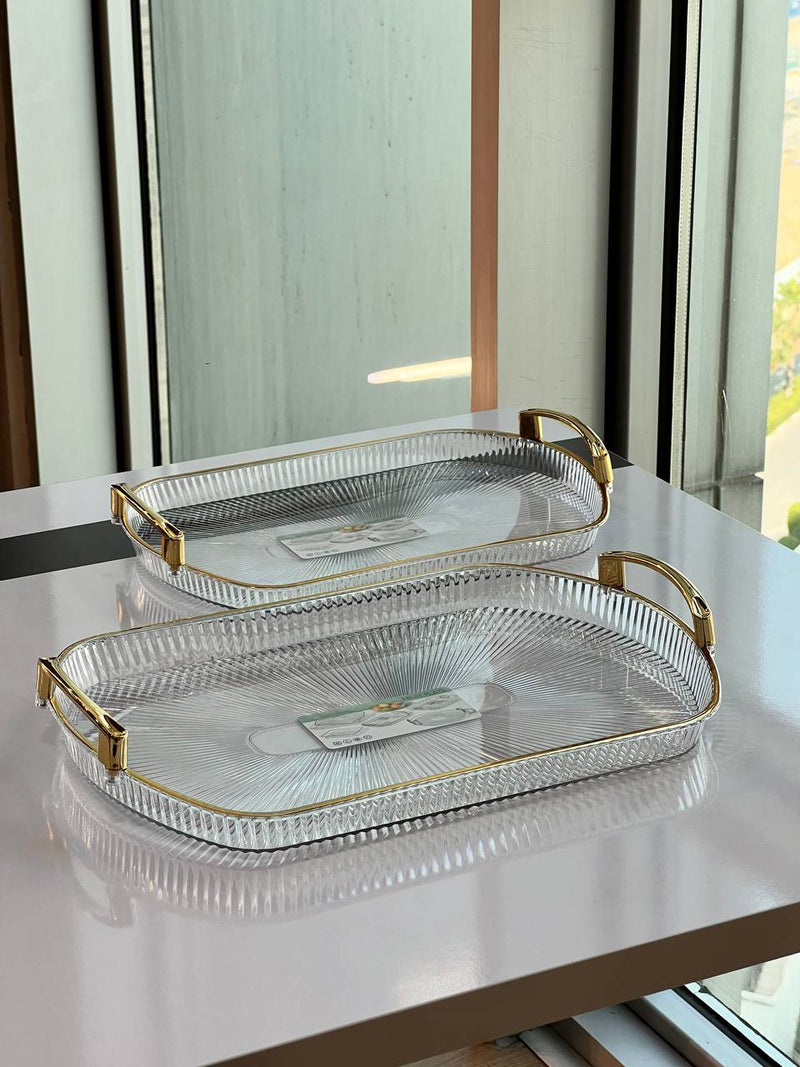 A159 - A160 Multi-Purpose Serving Tray with Handles