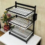 3 Tier Kitchen Dish Drying Rack