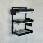 3 Tier Kitchen Wall Mounted Dish Drying Rack