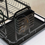 2 Tier Countertop Dish Drying Rack