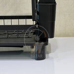 2 Tier Sturdy Countertop Dish Holder Rack