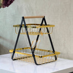 2 Tier Countertop Fruit and Vegetables Rack