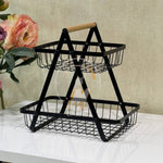 2 Tier Countertop Fruit and Vegetables Rack