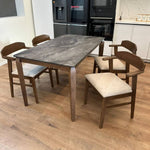 Diamond Paladina Table & DYLAN Chairs Indoor Set