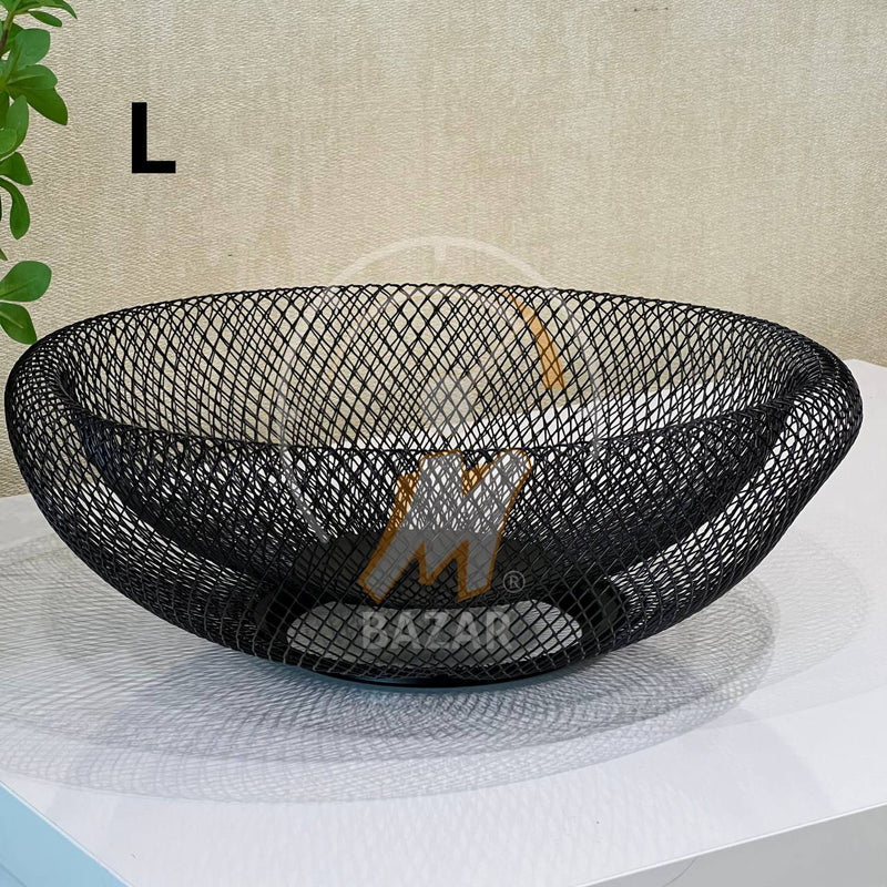 Metal Serving Mesh Basket Bowls