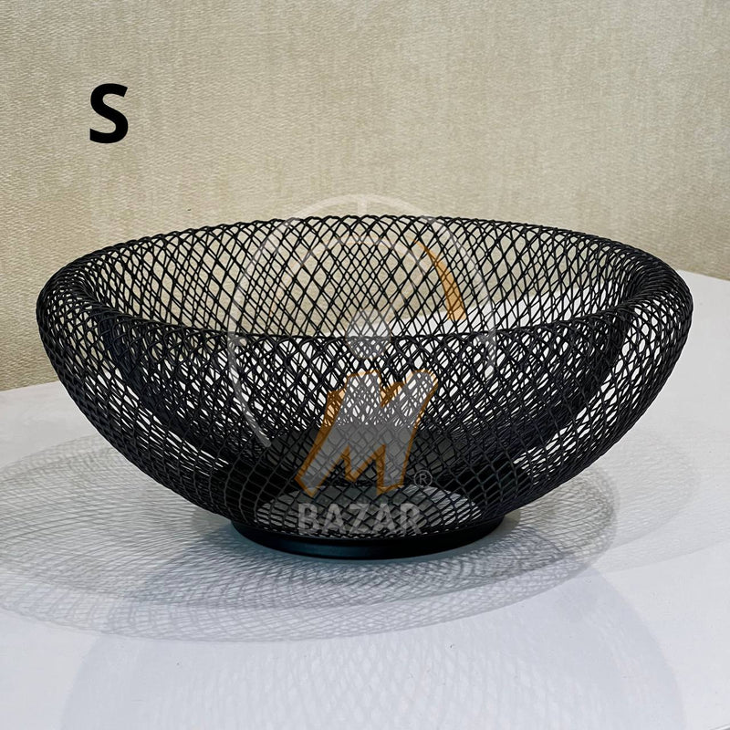 Metal Serving Mesh Basket Bowls