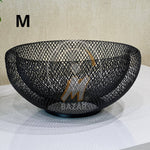 Metal Serving Mesh Basket Bowls