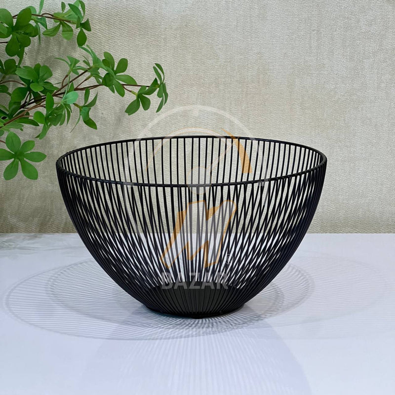 GL-001 Metal Serving Mesh Basket Bowl