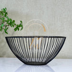 D053 Metal Serving Mesh Basket Bowl