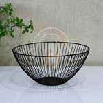 D053 Metal Serving Mesh Basket Bowl