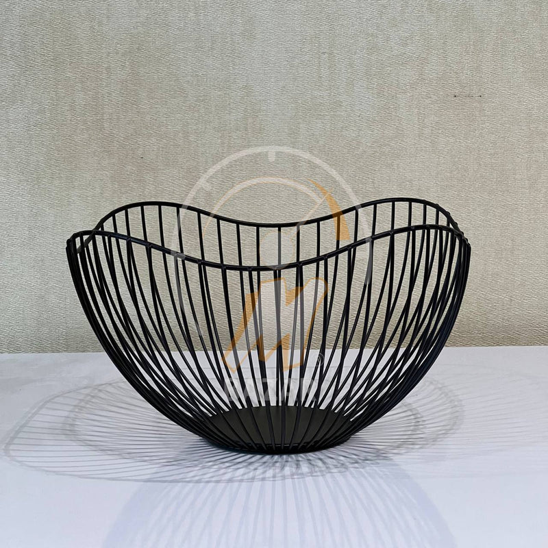 GL-011 Metal Serving Mesh Basket Bowl