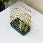 GXJ-180G Luxury Design Over Sink Utensil Holder